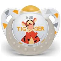 Пустышка латексная ортодонтическая NUK Disney Winnie the Pooh 6-18 мес., тигра