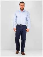 Рубашка мужская длинный рукав GREG 210/199/CL, Прямой силуэт / Сlassic fit, цвет Голубой, рост 164-172, размер ворота 44
