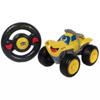 Машинка Chicco Билли Большие колеса, 20 см, 2-6 лет, желтый