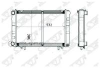 SAT GZ0003 Радиатор GAZELLE BUSINESS 2.4/2.9