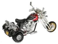 Металлический мотоцикл Трайк, 18 см