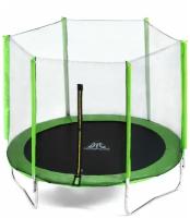 Батут DFC Trampoline Fitness с сеткой 14ft