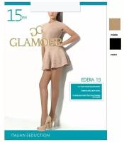 Колготки Glamour Edera, 15 den, размер 5, бежевый