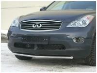 Infiniti EX35 2007-2013 защита переднего бампера d42