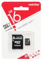 Карта памяти 16GB microSDHC Class10/ микро сиди 10 класс/ для телефонов смартфонов видеорегистраторов