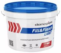 Шпатлевка Danogips Fill&Finish Light универсальная облегченная 10 л/12,3 кг