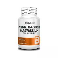 Коралл Кальций и Магний / Coral calcium magnesium BioTech 100 таб