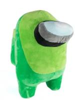 Мягкая игрушка Among Us, 30см, зеленый