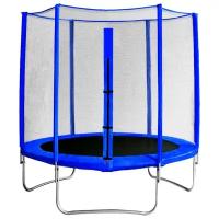 Каркасный батут КМС Trampoline 10 300х300х262 см, синий