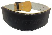 Пояс для тяжелой атлетики Tunturi Weightlifting Belt, 110 см, черный