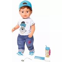 Интерактивная кукла Zapf Creation Baby Born Модный братик, 43 см, 826-911