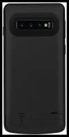 Чехол-бампер MyPads для Samsung Galaxy S10+ Plus со встроенной усиленной мощной батарей-аккумулятором большой повышенной расширенной ёмкости 6000mAh