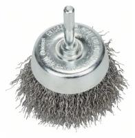 Bosch щетка ЧАШ 6мм 0.3X60мм витая INOX 2608622118