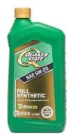 Масло моторное синтетическое QUAKER STATE Ultimate Durability Full Synthetic 5W-20 (946 мл)