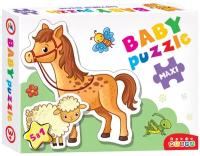 Пазл Дрофа-Медиа Baby Puzzle Домашние Животные (4076), 15 дет., 17х13х3 см