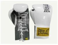 Перчатки боевые Everlast 1910 Classic белые 8 унций