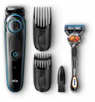 Триммер для бороды Braun BT5040 + Бритва Gillette + 2 кассеты