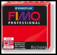 Полимерная глина FIMO Professional 200 (чисто-красный) 85г