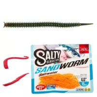 Черви съедобные искусственные LJ Salty Sensation SANDWORM 4.0in 10.16F41 15шт