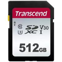 Флеш-накопитель Transcend Карта памяти Transcend 512GB UHS-I U3 SD card