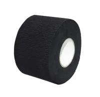 Воротнички бумажные черные с перфорацией на липучке втулке 5 рулонов