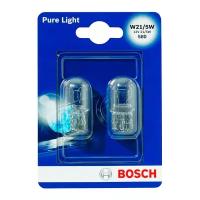 1987301079 BOSCH Лампа W21/5W 12V-21/5W (W3x16q) (блистер 2шт.)