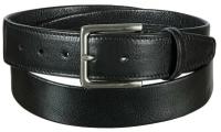 Ремень Gianni Conti 5155431-40 black, джинсовый, с потайным карманом, черный, длина - 112 см