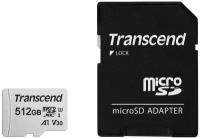 Карта памяти microSDXC 512ГБ Class10 Transcend 300S UHS-I U3 (ts512gusd300s-a)