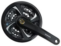 Система шатуны, SHIMANO TX801, 170мм, для 7/8ск., Кв, 42/32/22T, защ, черн AFCTX801C222CL