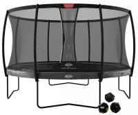 Батут BERG Elite Regular 430 Grey Levels + защитная сетка Safety Net Deluxe