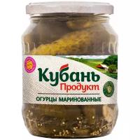 Огурцы маринованные КУБАНЬ ПРОДУКТ 680 гр