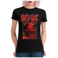 Футболка Design Heroes Группа AC/DC Женская