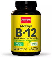 Таблетки Jarrow Formulas Methyl B-12, 80 г, 1000 мкг, 100 шт