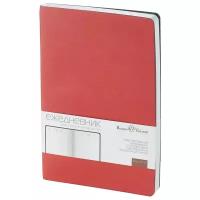 Ежедневник недатированный Bruno Visconti А5, 136 листов, Megapolis Flex, красный