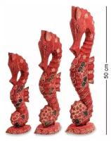 Фигурка Морской конек набор из трех 50,40,30 см (батик, о. Ява) 10-017 113-402383