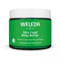 Weleda Крем-butter для ухода за телом Skin Food Body Butter Увлажнение, питательное масло обеспечивает интенсивное увлажнение и питание для сухой кожи, 150 мл