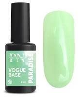 База для гель-лака Patrisa Nail VOGUE base Rubber Paradise камуфлирующая с блестками, 8 мл