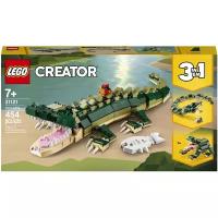 Конструктор LEGO Creator 31121 Крокодил 3в1, 454 дет