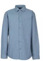 Рубашка для мальчика Tsarevich 24 Storm Blue, размер 152-158