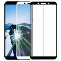 3D/ 5D защитное стекло MyPads для Oppo F5 с закругленными изогнутыми краями которое полностью закрывает экран / дисплей по краям с олеофобным пок