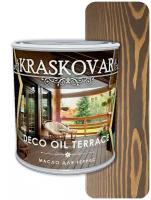 Масло для террас Kraskovar Deco Oil Terrace палисандр 0.75 л