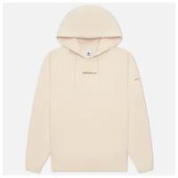 Мужская толстовка adidas Originals Trefoil Linear Hoodie бежевый, Размер M