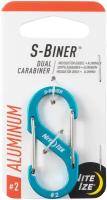 Карабин Nite Ize S-Biner Aluminum Dual Carabiner #2 - Синий