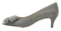 Туфли лодочки Vaneli, полнота 5, размер 6, серебряный