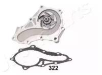 JAPANPARTS PQ322 PQ322_PQ-322 Помпа водяная Mazda 3/6/CX-7 2.2CD 09