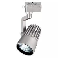 Трековый светильник jazzway PTR 0125, цвет арматуры: серый, цвет плафона: серый