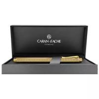 Шариковая ручка Caran d'Ache Ecridor Chevron Gold (898.208)
