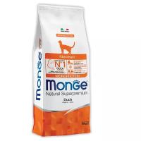 Monge / Сухой корм Monge Monoprotein Sterilised монобелковый для стерилизованных кошек, с уткой, 1.5кг