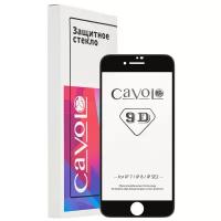 Cavolo | Защитное стекло для iPhone 7 /8 /SE 2020 /SE 2 (на Айфон 7 /8 /СЕ 2/ СЕ 2020) полноэкранное, полноклеевое, Черный