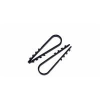 Дюбель-хомут нейлоновый 11-18мм, круглый, черный (100 шт/уп) PROconnect, цена за 1 упак